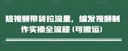 短视频带货拉流量，编发视频制作实操全流程(可搬运)插图