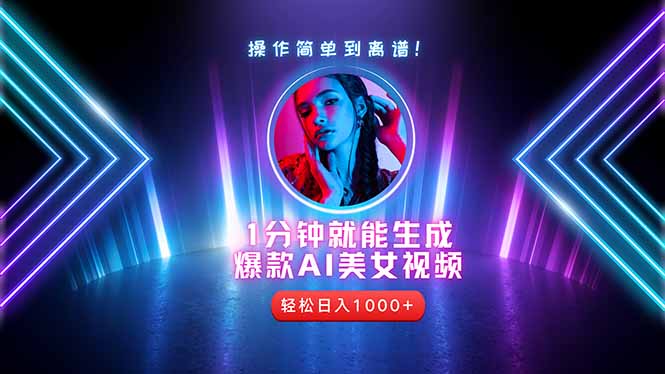 2025年最强副业：用AI做短视频，从零开始打造爆款账号！插图