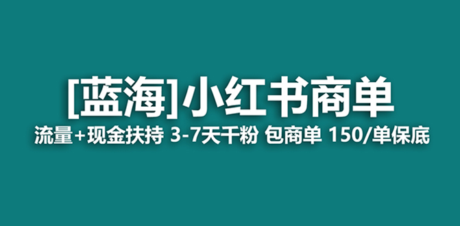 最强蓝海项目，小红书商单！长期稳定，7天变现，商单分配，月入过万插图