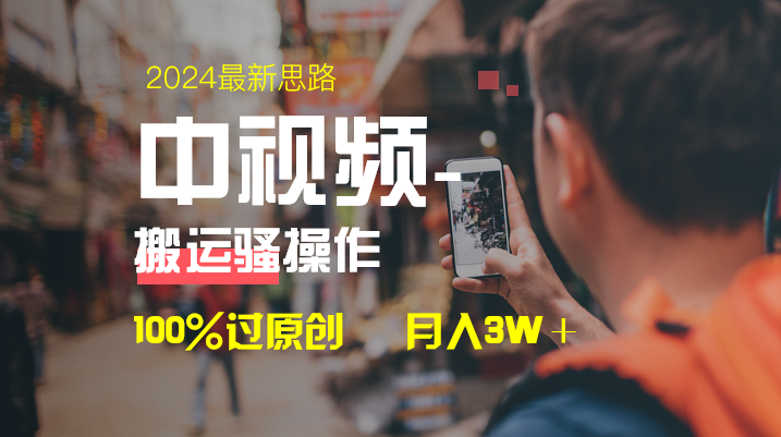 中视频新思路，双重去重100%过原创，一键分发多平台变现，简单无脑，日…插图