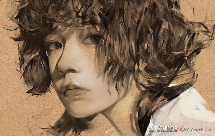 特兰 悟天 克斯2023年iPad板绘人物系统绘画教程（77节课+笔刷素材）插图1