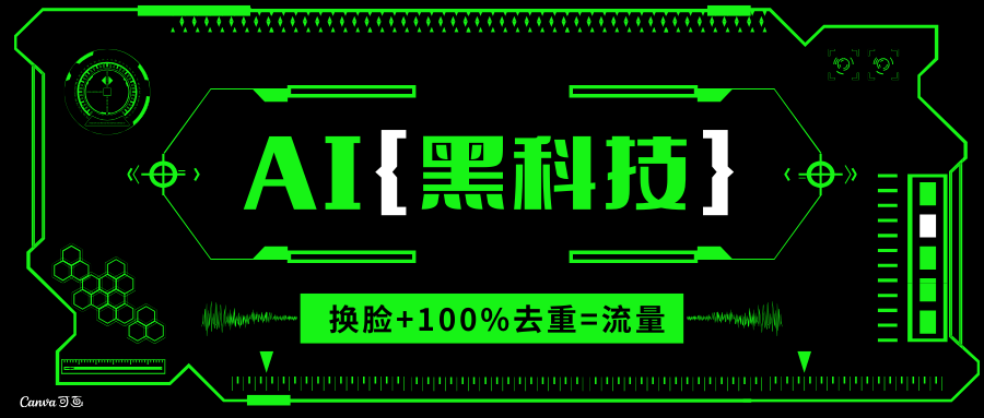 AI视频换脸软件，无缝衔接100%过原创技术，搬运打s粉必备插图