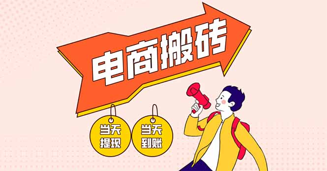 电商搬砖项目，单机日收益300+，非常暴力，小白上手就会插图