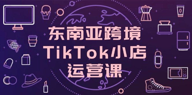 东南亚跨境TikTok小店运营课，掌握店铺设置与流量转化核心技巧插图