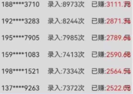 字母输入，5秒一单，单日收益轻松300+插图1