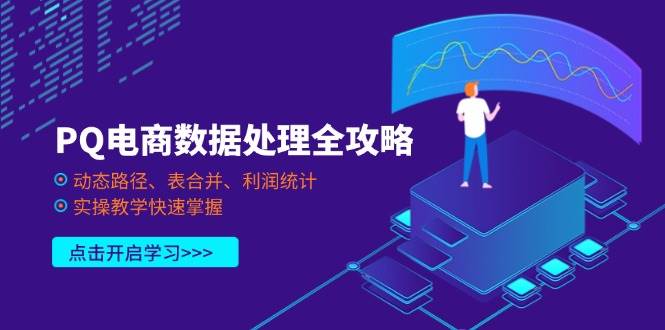 PQ电商数据处理全攻略，动态路径、表合并、利润统计，实操教学快速掌握插图