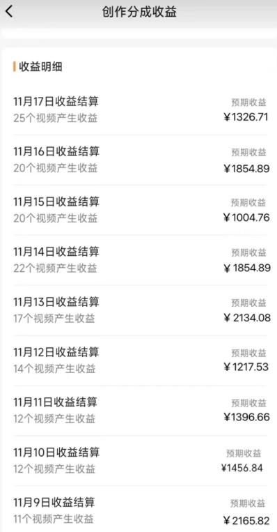 矩阵刷爆微信蝴蝶号创作者分成计划收益的新玩法，日入2000+【揭秘】插图1