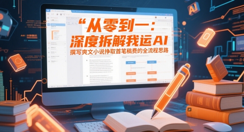 从零到一：深度拆解我运用AI撰写爽文小说挣取首笔稿费的全流程思路插图