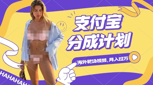 利用海外靶场射击视频，挣支付宝分成收益，轻松月入过W插图