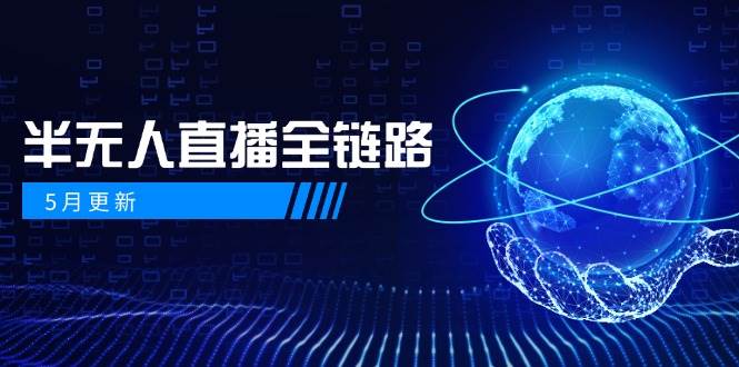 半无人直播全链路：AI数字人+千川截流实战，女装选品与防违规处理稳定玩法（5月更新）插图