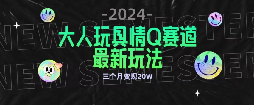 全新大人玩具情Q赛道合规新玩法，公转私域不封号流量多渠道变现，三个月变现20W插图