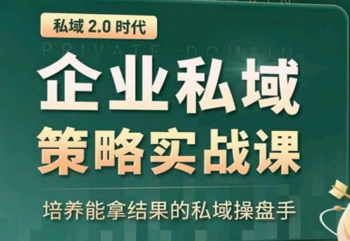 全域盈利商业大课，帮你精准获取公域流量，有效提升私境复购率，放大利润且持续变现插图
