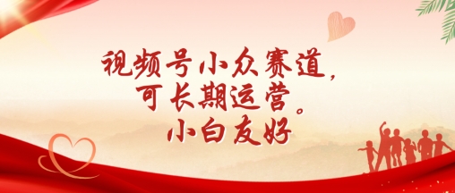 视频号小众赛道，可长期运营，小白友好插图