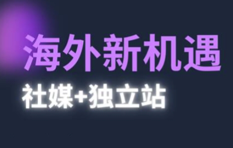 2025出海新机遇(社媒+独立站)，海外新机遇，实现独立站的高效运营与出海插图