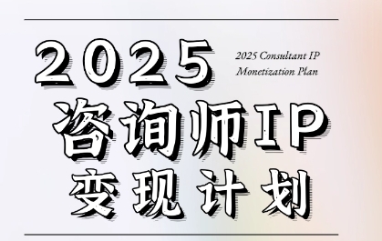 7天构建咨询师变现系统，2025咨询师IP变现计划训练营插图